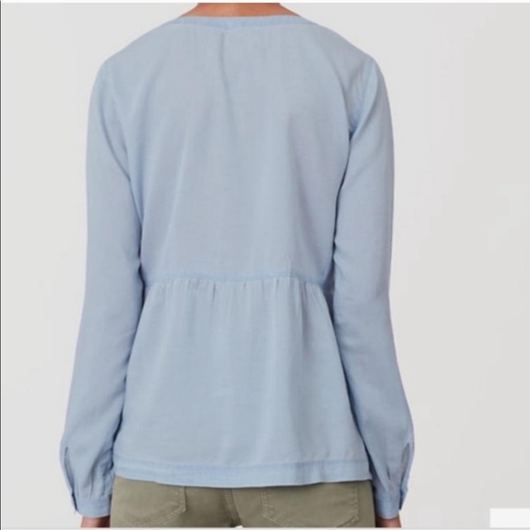 LOFT softened chambray top - Picture 5 of 6